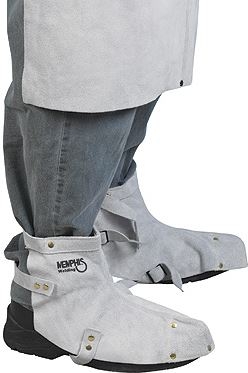 MCR 38505MW Memphis Leather Welding Shoe Protector