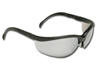Crews KD117 Klondike Safety Glasses - Silver Mirror Lens Black Frame