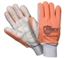 Southern Glove SIG005O Sarco Impact Poly/Cotton Outer Glove With Fluorescent Orange Fingers