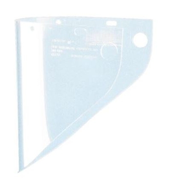 Fibre-Metal 4199CL High Performance Faceshield Window - 9-3/4" x 19" Clear Extended View