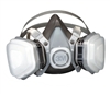 3M 52P71 Dual Cartridge Organic Vapor/P95 Respirator Assembly - Medium