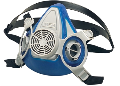 MSA 815700 Advantage 200 LS Half Mask Respirator With 2-Piece Neckstrap - Large