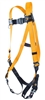 Titan T4500/UAK Full-Body Non-Stretch Harness With Back D-Rings And Tongue Leg Strap Buckles