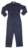 RASCO BFR900 10 Oz Navy Cotton Fire Retardant Coverall