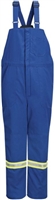 Bulwark BNNT Royal Blue Deluxe Insulated Nomex IIIA Bib Overall With Reflective Trim