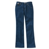 RED KAP PD63 Women's Straight Fit Jean - 34 Unhemmed Length