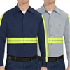 Red Kap SC30 Enhanced Visibility Cotton Work Shirt