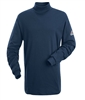 Bulwark SEK2 Navy Flame-Resistant Tagless Mock Turtleneck