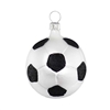 Soccer Ball / Blown Glass Ornament From Germany