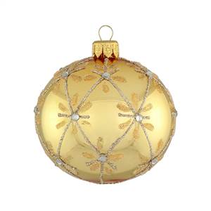 8cm Ball Phyllis Classic Light Gold