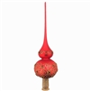 Zara Red Matt Tree Tree Topper Finial