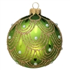 8cm Isabella Green Bauble