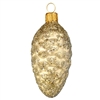 Champagne & Gold Glitter Pine Cone