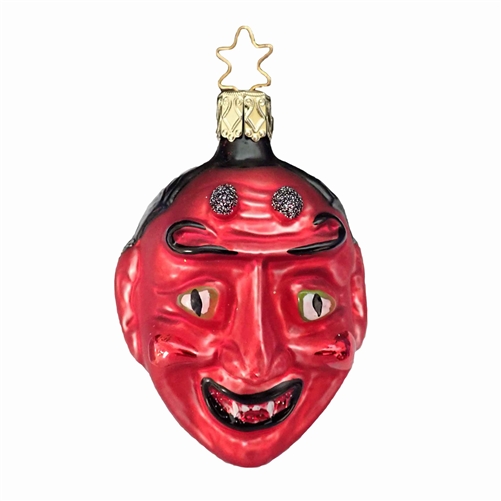 Inge Glas Krampus Legend Ornament Red Devil