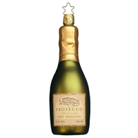 Inge Glas Green & Gold Prosecco Wine Bottle