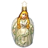 Inge Glas Be Blessed Angel Green Dress / Gold Hair