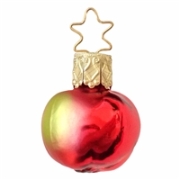 Inge Glas Mini Apple Feather Tree Ornament