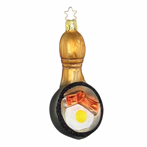 Inge Glas Pan with Bacon & Eggs