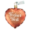 a Inge Glas Christmas Fest Gingerbread Heart Frohes Fest