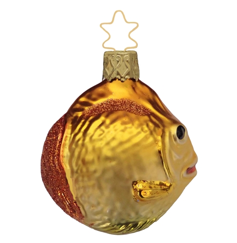 Inge Glas Puffer Fish Copper Gold