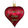 Inge Glas Grandma Loves You Heart