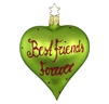 Inge Glas Green Best Friends Forever Heart