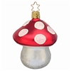 Inge Glas Red Large White Spots Mushroom