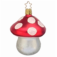 Inge Glas Red Large White Spots Mushroom