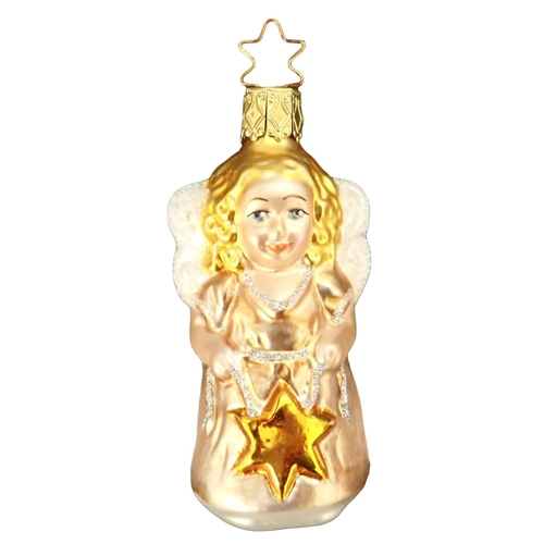 Inge Glas Gold Angel With Gold Star