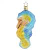 Inge Glas Aqua Blue Seahorse