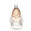 Two-Sided Inge Glas Santa / Angel Ornament