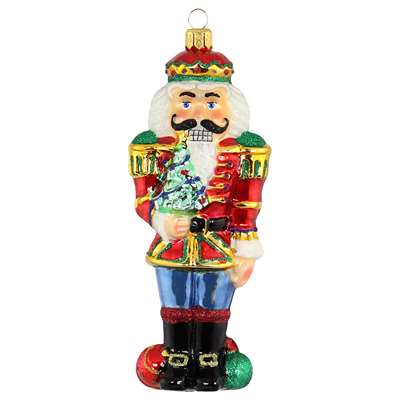 Nutcracker W/Christmas Tree