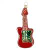 Blown Glass Guitar Legends Ornament