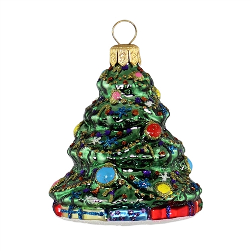 European Blown Glass Decorated Christmas Tree / Reg. $24.95