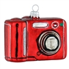 Digital Camera Red Silver