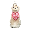 Yellow Labrador - Gold Lab Dog Ornament