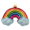 Rainbow In Clouds Ornament