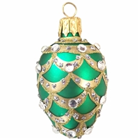 Green Gold Faberge Inspired Egg