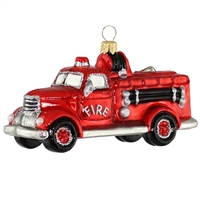Vintage Fire Truck Engine