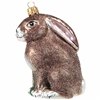 Brown Glitter Rabbit