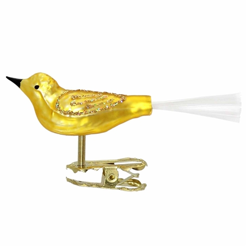 Mini Clip-On Gold Bird