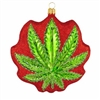 Cannabis Marijuana Leaft Ornament