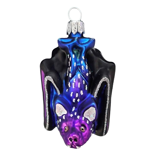 Purple & Black Hanging Bat