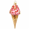 Strawberry Ice Cream Cone