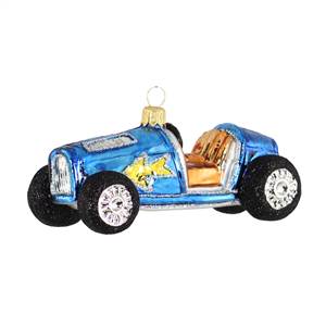 Blue  Hot Rod