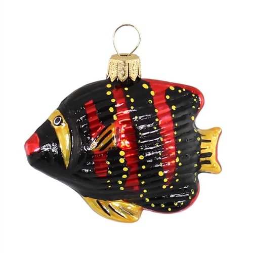 Tropical Fish Black & Red