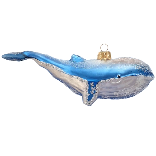 Blue Whale Ornament