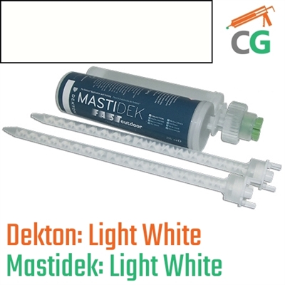 
Light White 215 ML Mastidek Cartridge Adhesive for DEKTON&reg; Light White Surfaces
