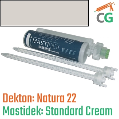 Natura 22 215 ML Mastidek Cartridge Adhesive for DEKTON&reg; Natura 22 Surfaces