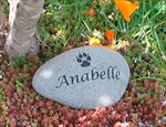 Medium pet memorial stone